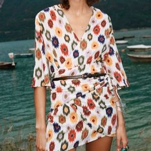 NWT Zara “The Carla Dress” Wrap Dress